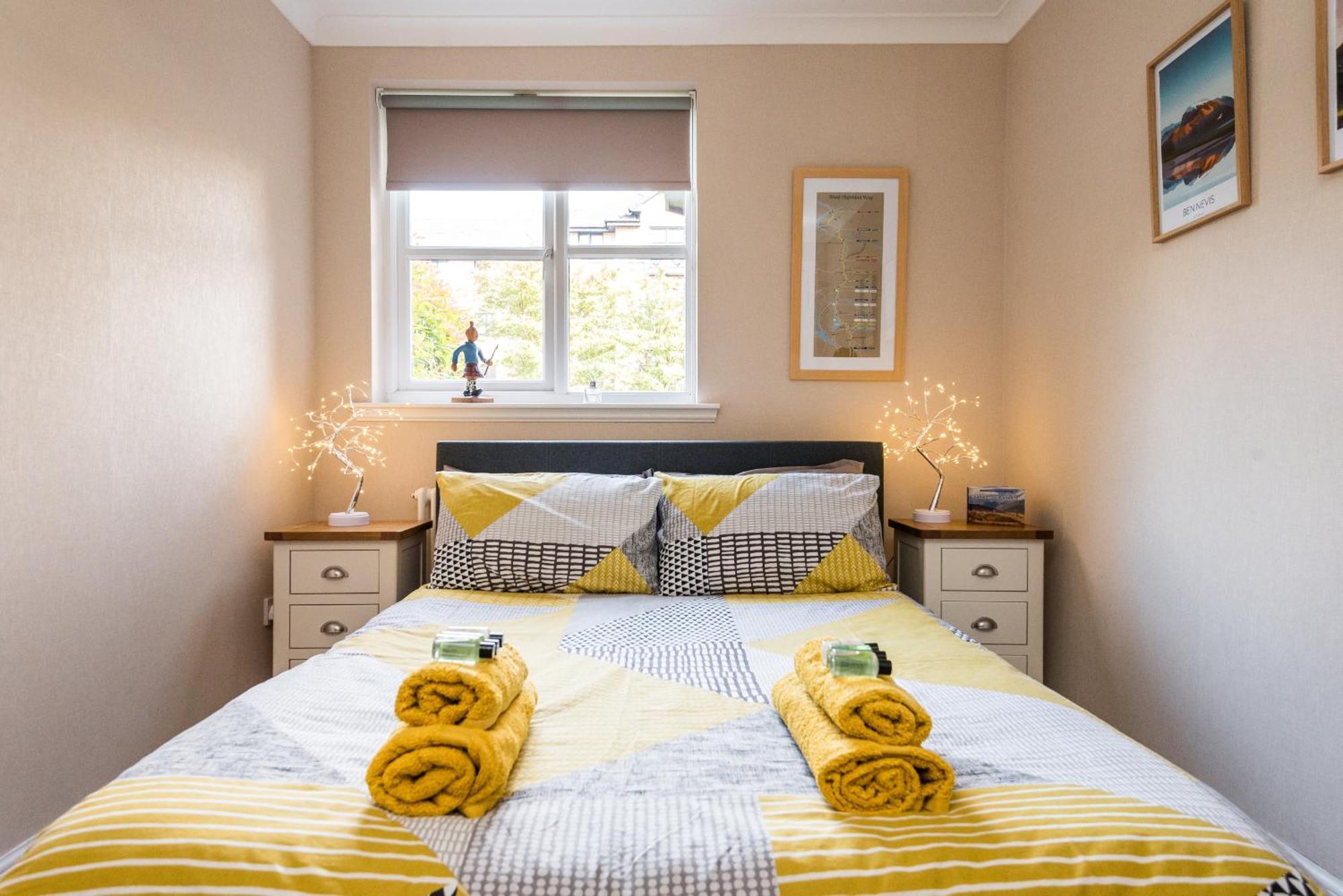 Cosy Roseburn Apartment, Edinburgh - 2 Bedrooms, Free Parking ภายนอก รูปภาพ